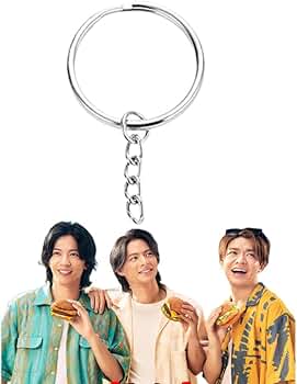 Amazon.co.jp: 岸優太 キーホルダー 平野紫耀 神宮寺勇太 1点